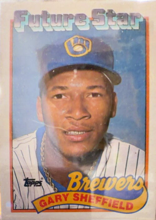 Gary Sheffield  baseball card collectible - Main Image 3