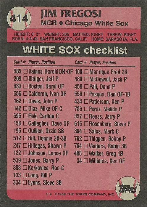 Jim Fregosi  baseball card collectible - Main Image 2