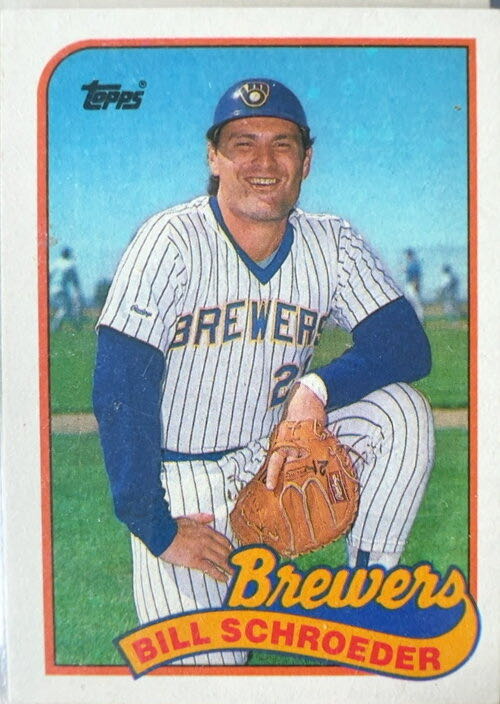 Bill Schroeder  baseball card collectible - Main Image 3
