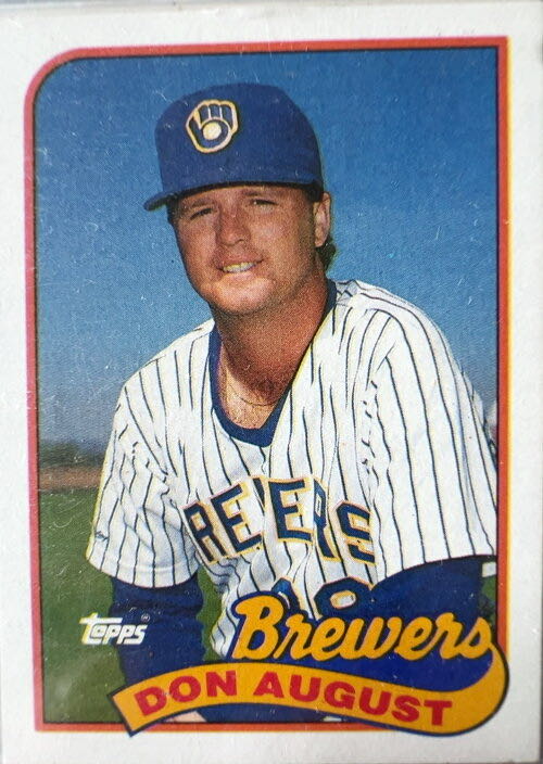 Don August  baseball card collectible - Main Image 3