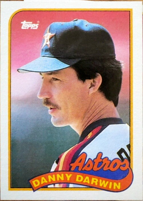 Danny Darwin  baseball card collectible - Main Image 3