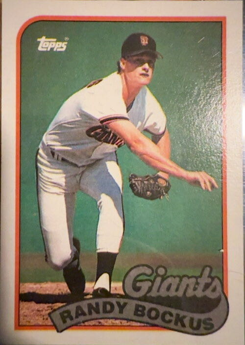 Randy Bockus  baseball card collectible - Main Image 3