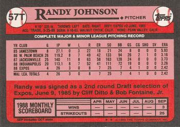 Randy Johnson  baseball card collectible - Main Image 2