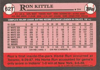 Ron Kittle  baseball card collectible - Main Image 2