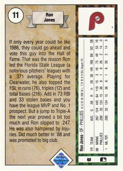 Ron Jones  baseball card collectible - Main Image 2