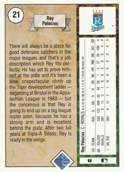 Rey Palacios  baseball card collectible - Main Image 2