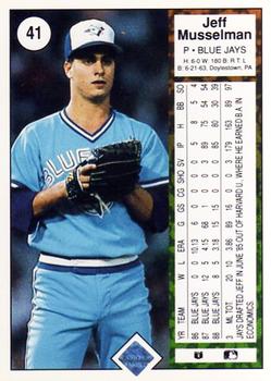 Jeff Musselman  baseball card collectible - Main Image 2