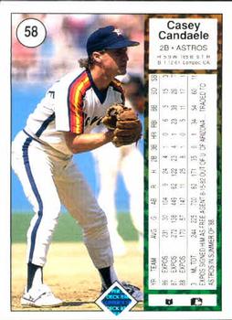 Casey Candaele  baseball card collectible - Main Image 2