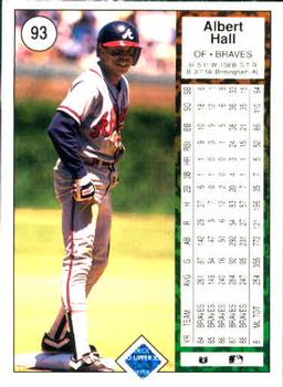 Albert Hall  baseball card collectible - Main Image 2