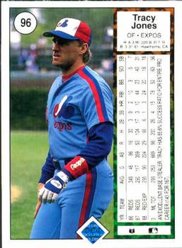 Tracy Jones  baseball card collectible - Main Image 2