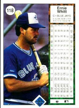 Ernie Whitt  baseball card collectible - Main Image 2