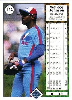 Wallace Johnson  baseball card collectible - Main Image 2