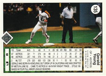 Gerald Young  baseball card collectible - Main Image 2