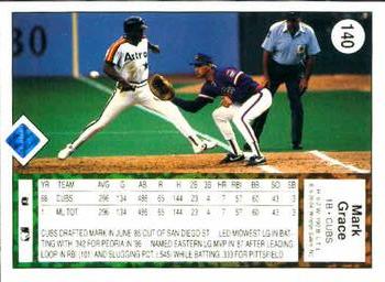 Mark Grace  baseball card collectible - Main Image 2