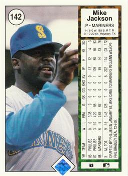 Mike Jackson  baseball card collectible - Main Image 2