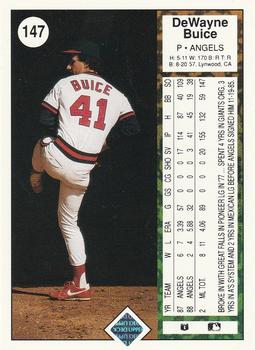 DeWayne Buice  baseball card collectible - Main Image 2