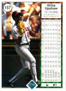 Willie Upshaw  baseball card collectible - Main Image 2