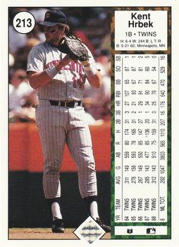 Kent Hrbek  baseball card collectible - Main Image 2