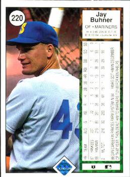 Jay Buhner  baseball card collectible - Main Image 2