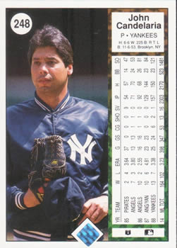 John Candelaria  baseball card collectible - Main Image 2