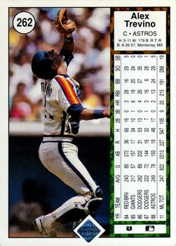 Alex Trevino  baseball card collectible - Main Image 2