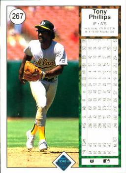 Tony Phillips  baseball card collectible - Main Image 2