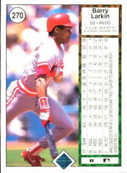 Barry Larkin  baseball card collectible - Main Image 2