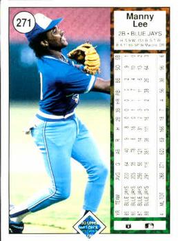 Manny Lee  baseball card collectible - Main Image 2