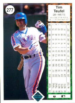 Tim Teufel  baseball card collectible - Main Image 2