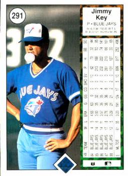 Jimmy Key  baseball card collectible - Main Image 2