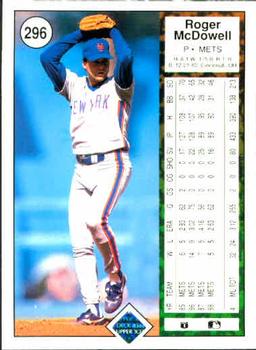 Roger McDowell  baseball card collectible - Main Image 2