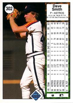Dave Smith  baseball card collectible - Main Image 2