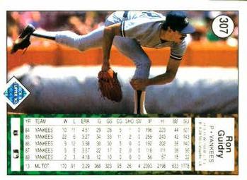 Ron Guidry  baseball card collectible - Main Image 2