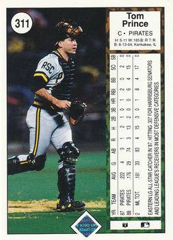 Tom Prince  baseball card collectible - Main Image 2