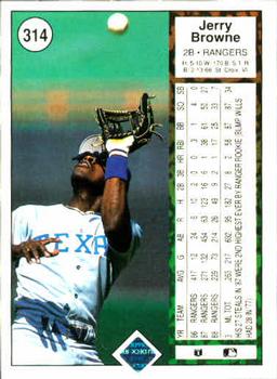 Jerry Browne  baseball card collectible - Main Image 2