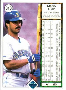 Mario Diaz  baseball card collectible - Main Image 2