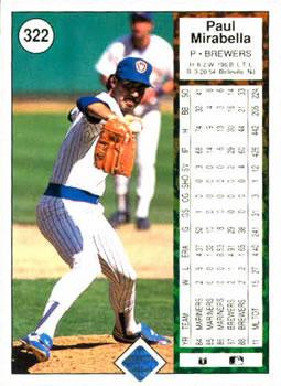 Paul Mirabella  baseball card collectible - Main Image 2