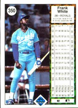 Frank White  baseball card collectible - Main Image 2