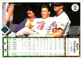 Mark Portugal  baseball card collectible - Main Image 2