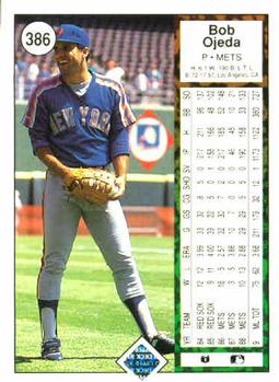 Bob Ojeda  baseball card collectible - Main Image 2