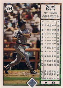 Darrell Evans  baseball card collectible - Main Image 2