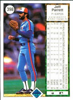 Jeff Parrett  baseball card collectible - Main Image 2