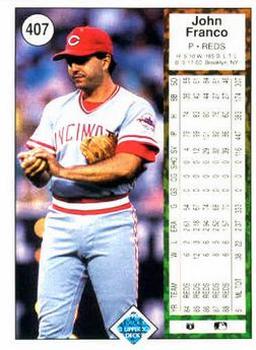 John Franco  baseball card collectible - Main Image 2