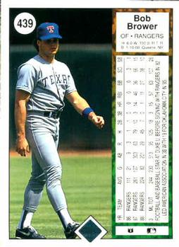 Bob Brower  baseball card collectible - Main Image 2