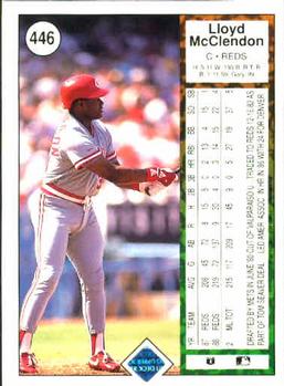 Lloyd McClendon  baseball card collectible - Main Image 2