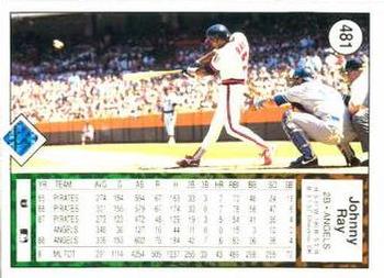 Johnny Ray  baseball card collectible - Main Image 2