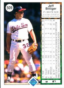 Jeff Bittiger  baseball card collectible - Main Image 2