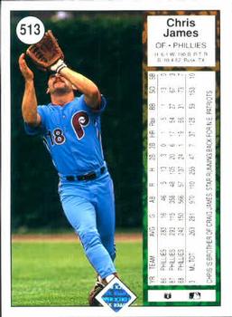 Chris James  baseball card collectible - Main Image 2