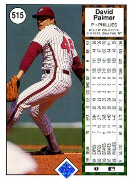 David Palmer  baseball card collectible - Main Image 2