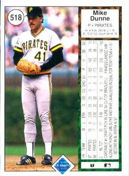 Mike Dunne  baseball card collectible - Main Image 2